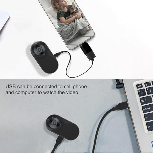 ASHATA HD 1080P Cat Collar Camera Pet DV Camera 170 Degree Wide Angle Lens Dog Collar Camera Sport Action Camera for Cats Dogs Outdoor Inoor Puppy Supplies Birthday ASHATA9eazqg3rc4 - Image 3