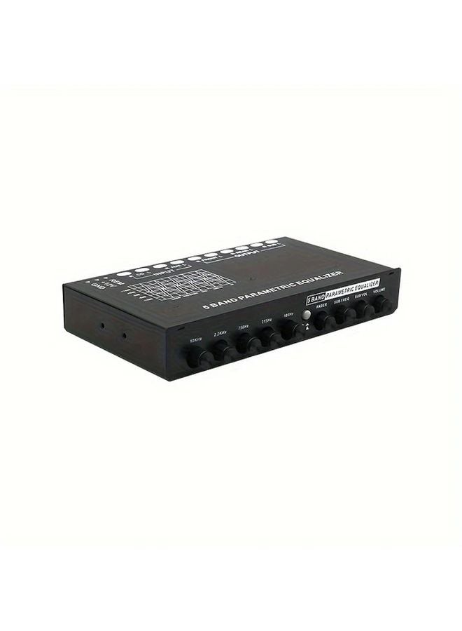 5 Sections Professional 7 Band Car Audio Equalizer Multifunctional EQ Tuning Crossover Amplifier - Image 1