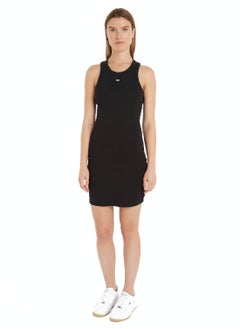 Women's Essential Ribbed Bodycon Sleeveless Dress -  Stretch cotton, Black - pzsku/ZF58AF9B2456E170191C4Z/45/_/1723743640/303076d4-ccc1-4a05-a00f-05c2ec71b5fa