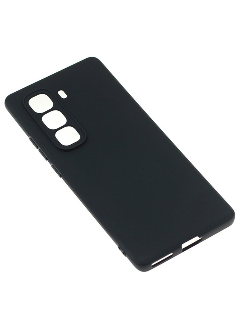 For Infinix Hot 50 Pro+ 4G Mobile Phone Case Frosted Pudding Material TPU Phone Cover - Image 2