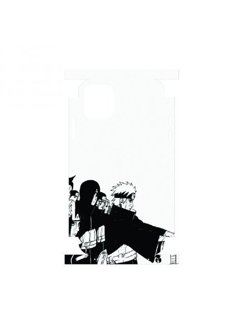 PRINTED Back Phone Sticker With The Edges FOR IPHONE 12 MAX Animation Naruto Anime Characters