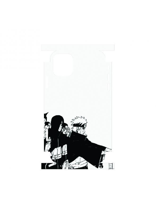 PRINTED Back Phone Sticker With The Edges FOR IPHONE 12 MAX Animation Naruto Anime Characters