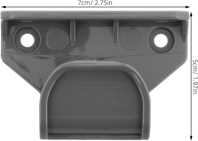 Stain resistant Kisangel Retractable Gate Replacement Parts Kit, Extension Accessories with Mounting Hardware for Indoor Safety, Grey Retractable Gate Installation Supplies and Pet Protection Economical varied sizing picks - Image 2