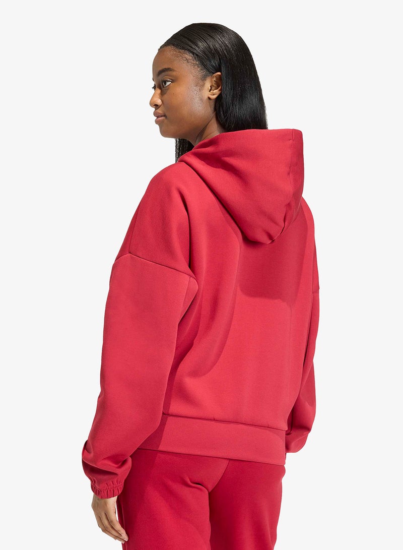 Adidas Future Icons Small Logo Hoodie - Image 2