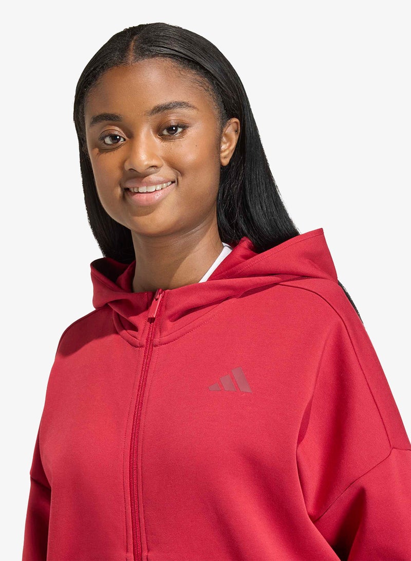 Adidas Future Icons Small Logo Hoodie - Image 3