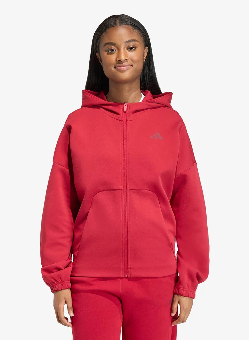 اديداس هودي بشعار صغير من فيوتشر آيكنز