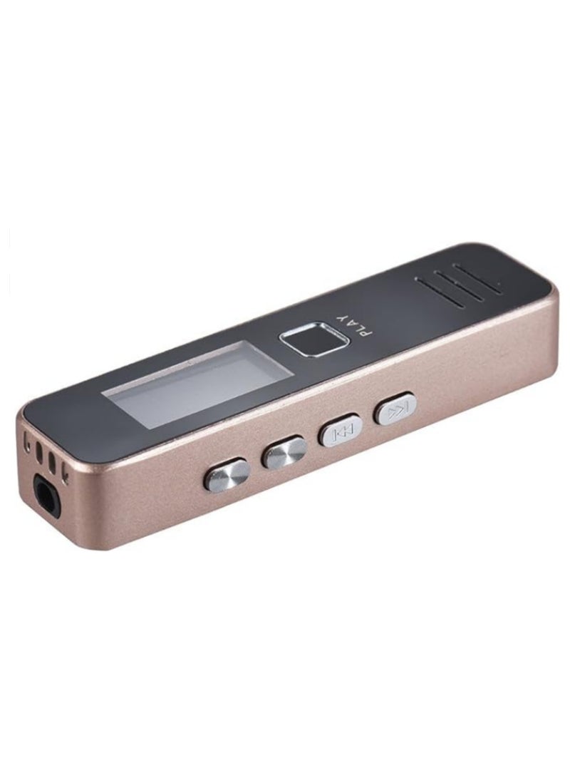 Digital Voice Recorder Audio Dictaphone MP3 Player USB Flash Drive for Meetings Lectures Interviews with One-Touch Recording Long Battery Life Compact Supports Expandable Memory up to 32GB TF Card - Image 3