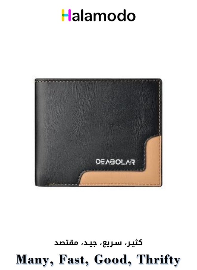 Generic - Handbag,Multifunctional Men's Simple And Fashionable Folding Wallet Can Hold Various Cards Coins or Banknotes - Image 1