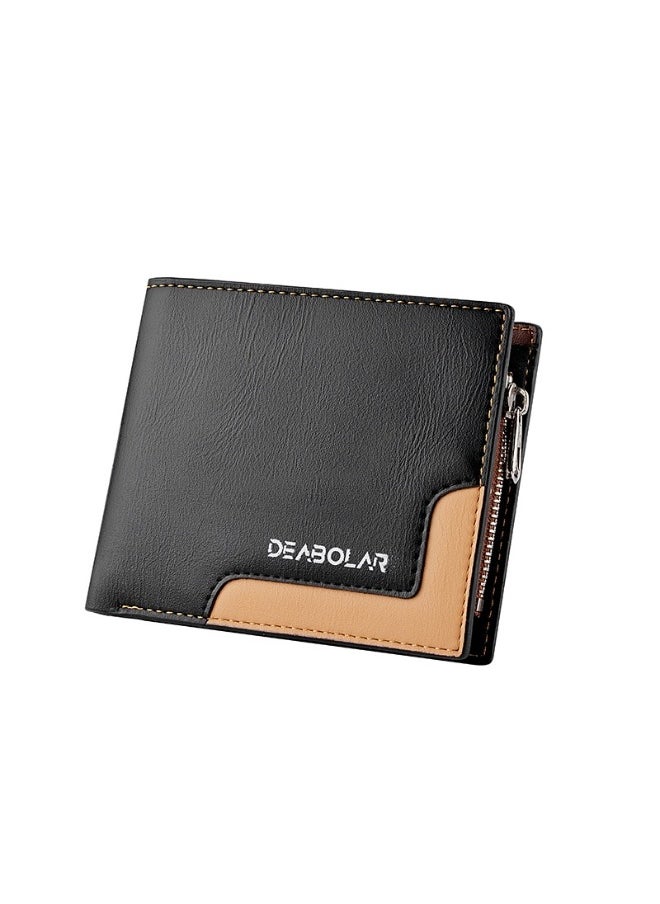Generic - Handbag,Multifunctional Men's Simple And Fashionable Folding Wallet Can Hold Various Cards Coins or Banknotes - Image 1