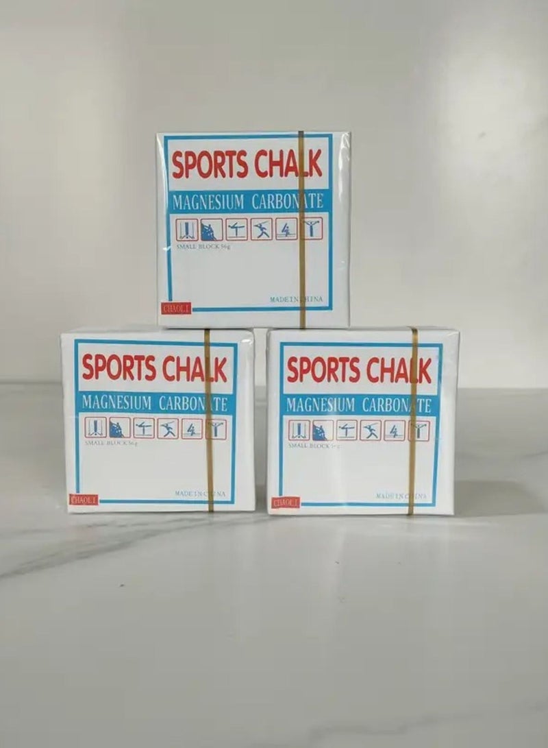 8pcs Weight Lifting Sports Chalk Magnesium Powder Blocks Gym Chalk Anti-Skid Rhythmic Gymnastics Weightlifting Rock Climbing Fitness Training Magnesium Brick - Image 2