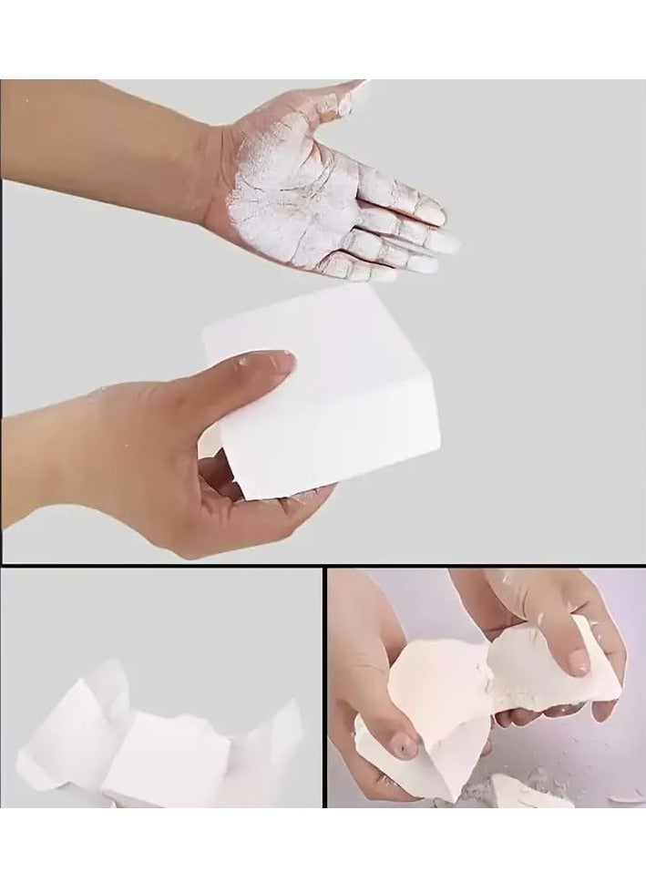 8pcs Weight Lifting Sports Chalk Magnesium Powder Blocks Gym Chalk Anti-Skid Rhythmic Gymnastics Weightlifting Rock Climbing Fitness Training Magnesium Brick - Image 4