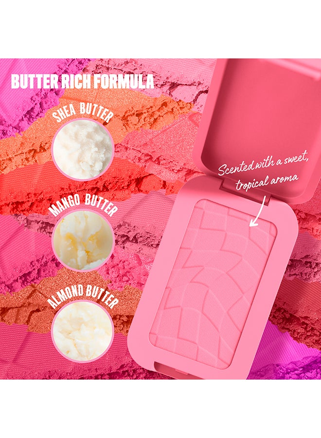 NYX PROFESSIONAL MAKEUP أحمر خدود من الزبدة المذابة، أحمر خدود بودرة، يدوم حتى 12 ساعة، مقاوم للتلاشي والانتقال، Butta Together - Image 3