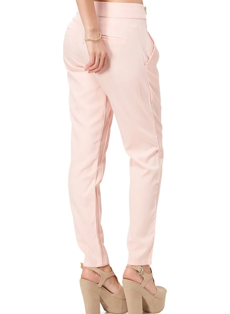 Missguided Zip Cigarette Trousers