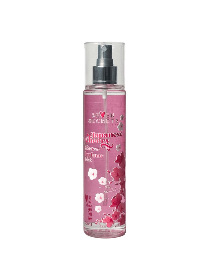 Seven Secrets Seven Secret Japanese Cherry Blossom Perfume Mist 250 ml  - Image 1