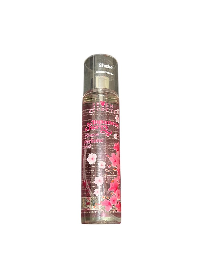 Seven Secrets Seven Secret Japanese Cherry Blossom Perfume Mist 250 ml  - Image 3