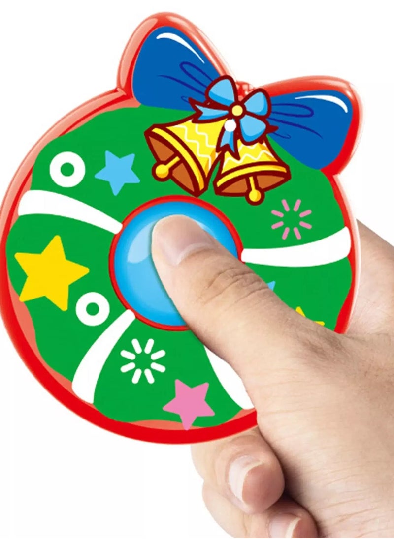 Generic 1pc Christmas Bells Pattern Random Color Push Pop Bubble  - Image 2