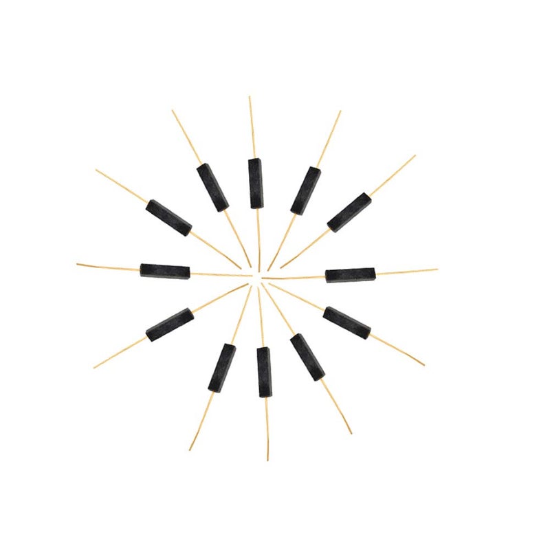 Comimark 12Pcs Reed Switch 2 * 14mm Normally Open Magnetic Switch Anti Vibration GPS-14A - Image 1