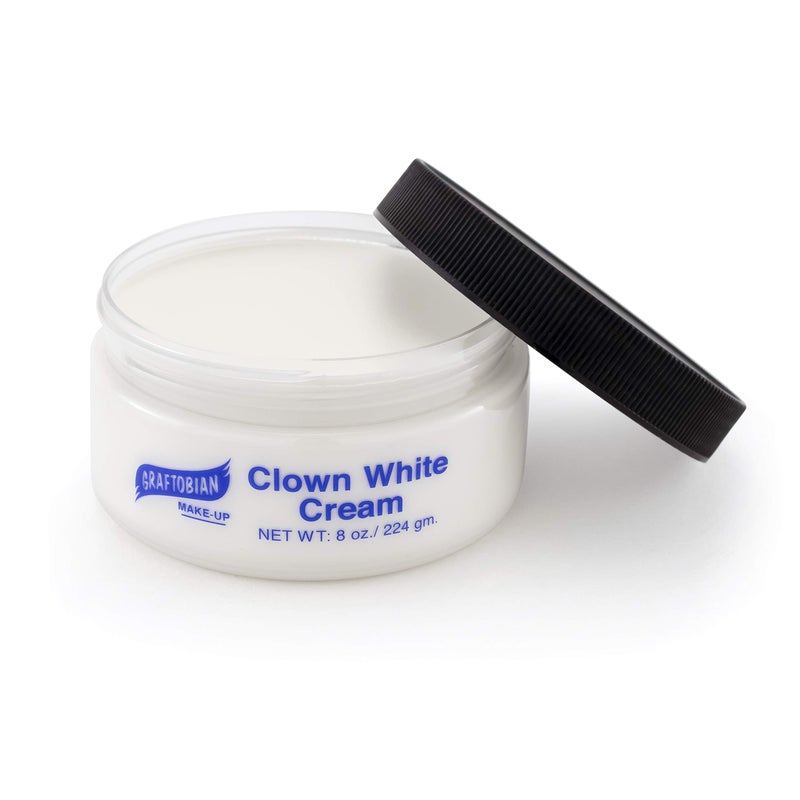 Graftobian Clown White Creme Foundation 8 oz
