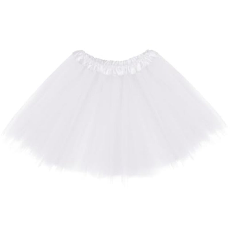 Lystaii 1 PC Tutu Skirt Tulle Laye Tutu Skirt for Party Costume Birthday Running Accessories - Image 1