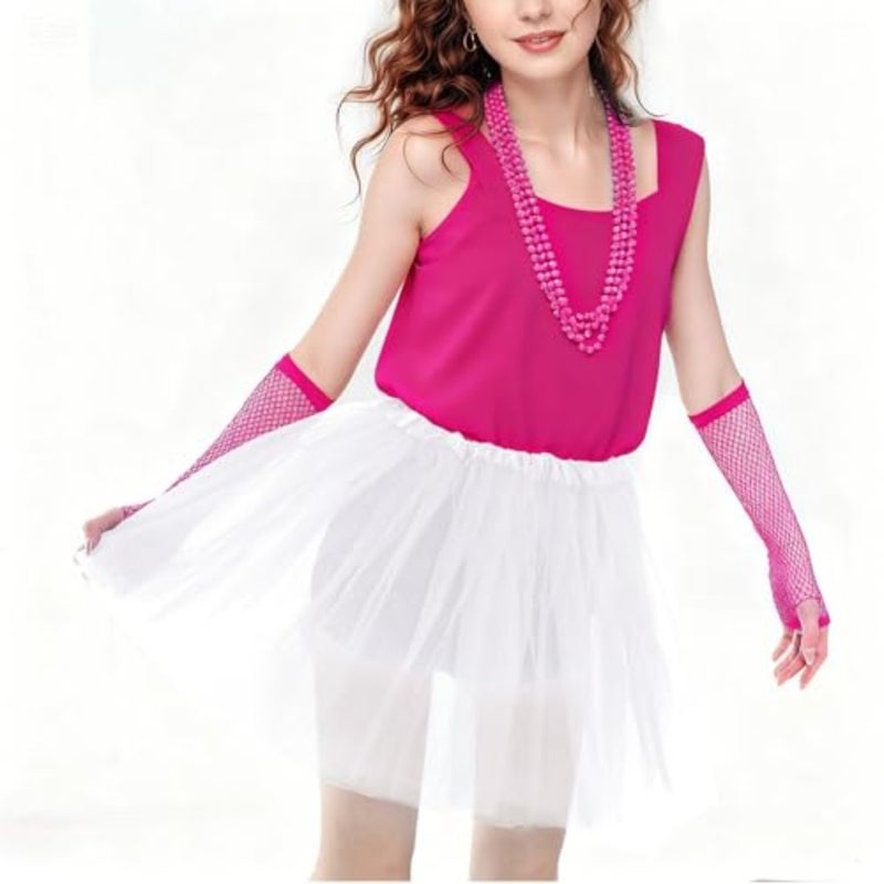 Lystaii 1 PC Tutu Skirt Tulle Laye Tutu Skirt for Party Costume Birthday Running Accessories - Image 3