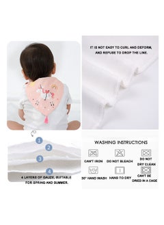 Muslin Tree Baby Four-Layer Sweat-Absorbent Cotton Towel  - Image 3