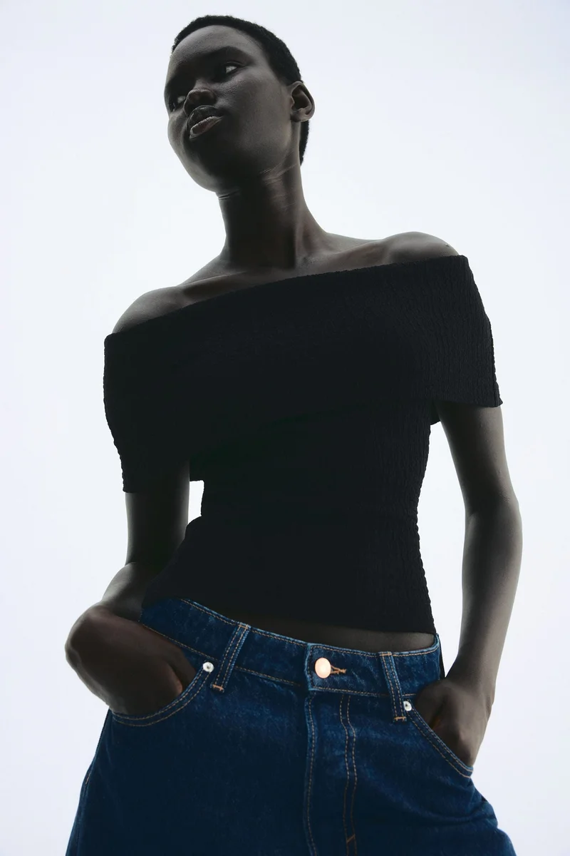 H&M Off-the-shoulder top