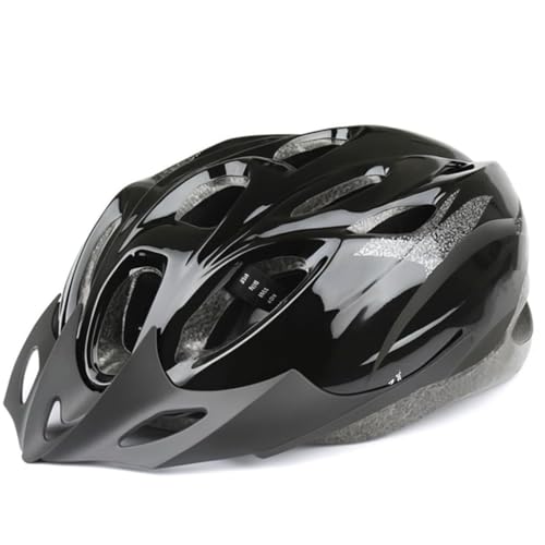 FABSPORTS Light Weight Bicycle/Bike Safety Helmet for Kids, Youth and Adults for Cycling/Skating/Skate Boarding (Adjustable Size, Black) - Image 1
