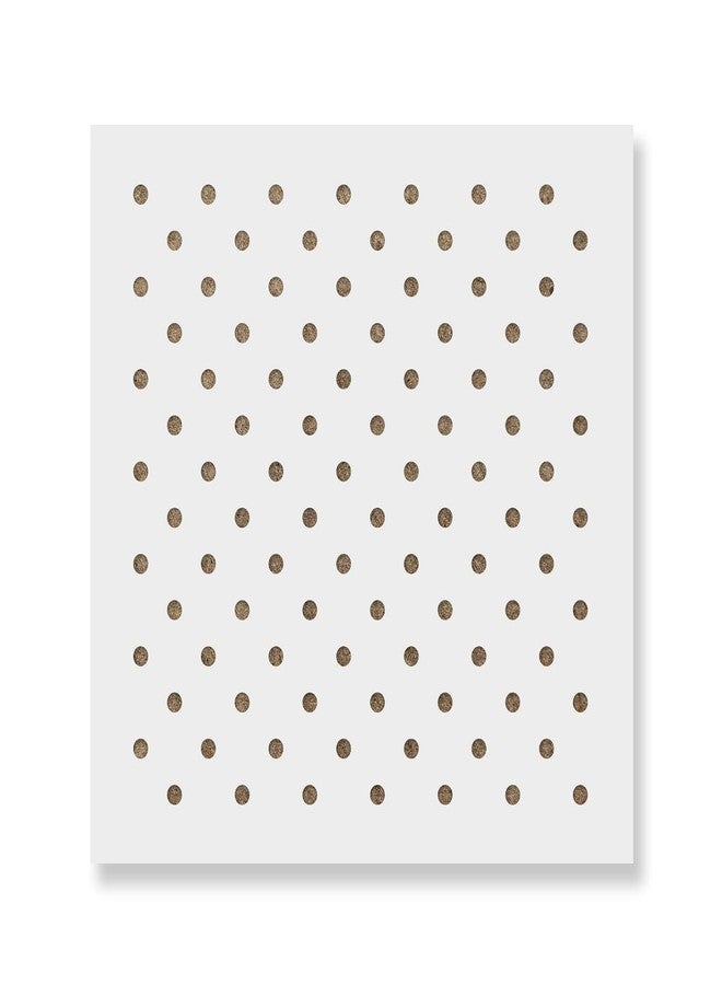 Devasya Crafts Super Dots Cookie Stencil Template - Reusable & Durable Food Safe Stencils for Cookies and Baking - Image 1