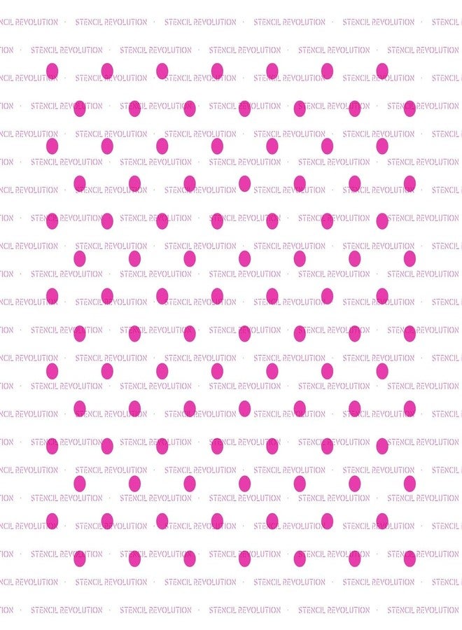 Devasya Crafts Super Dots Cookie Stencil Template - Reusable & Durable Food Safe Stencils for Cookies and Baking - Image 2
