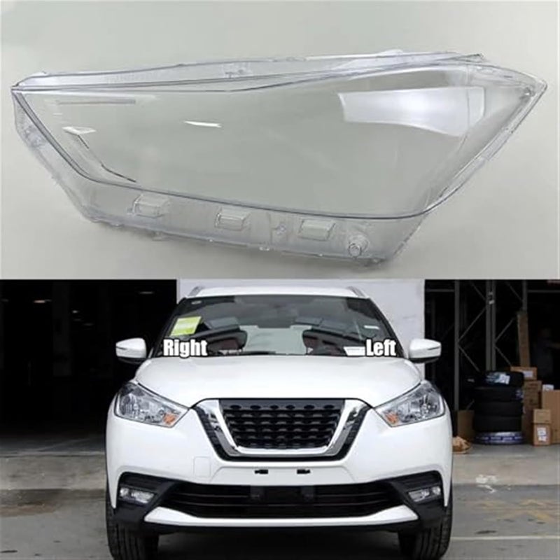 Yurefax Transparent Headlight Shell for Nissan Kicks 2017-2019 - Image 5