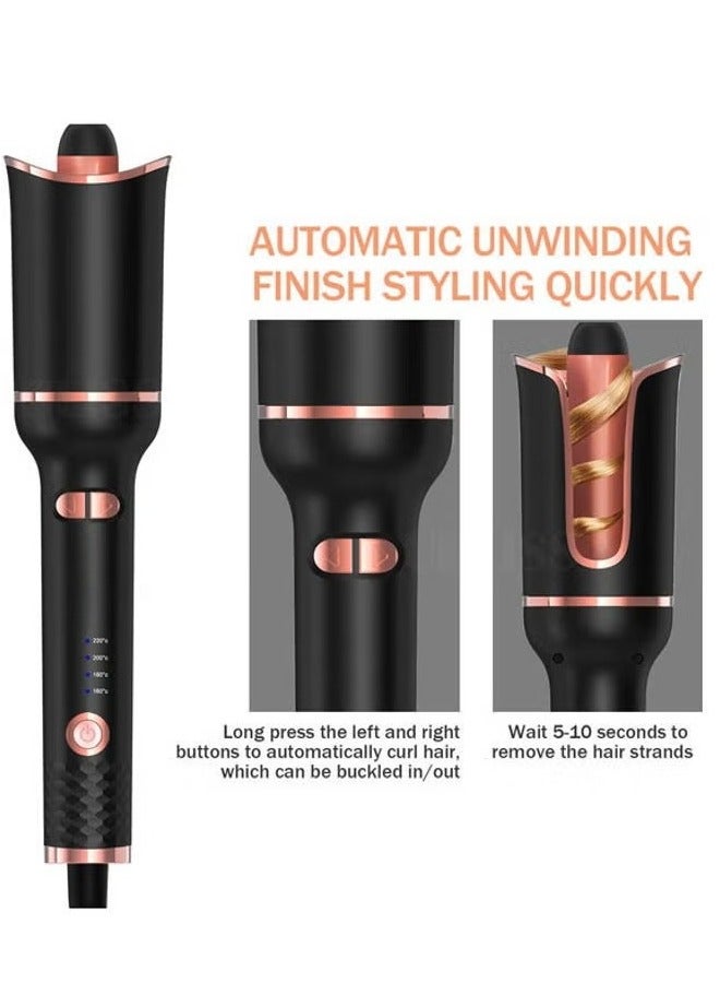 JWSISSIE Automatic Curling Iron for Long Hair Black - Image 5