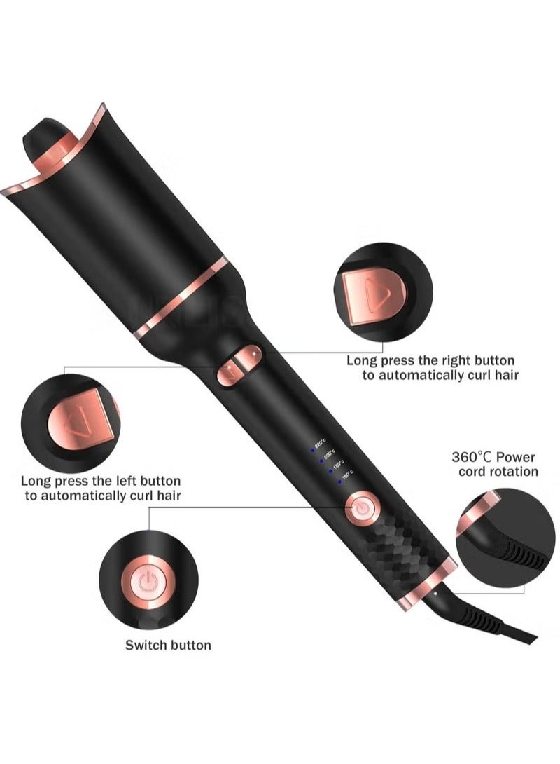 JWSISSIE Automatic Curling Iron for Long Hair Black - Image 4