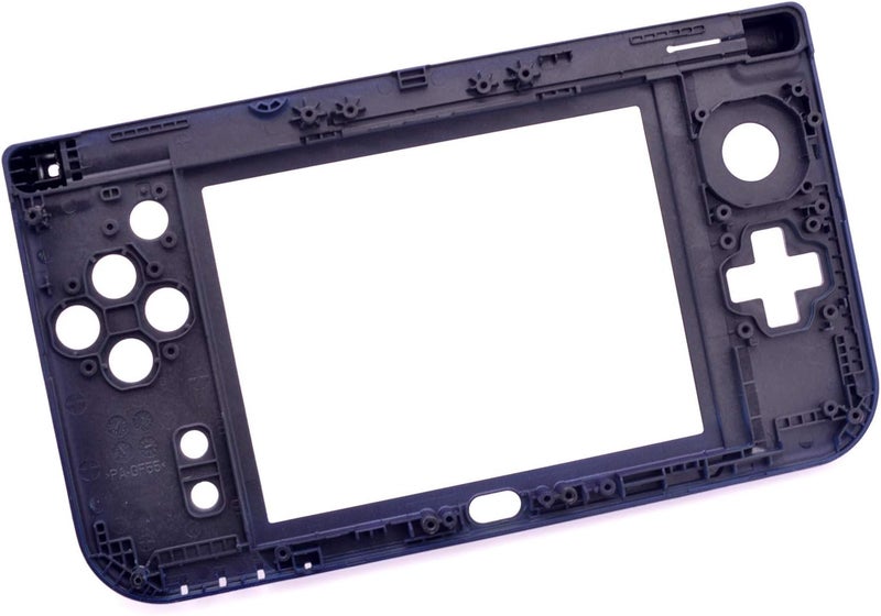 Deal4GO Replacement Middle Shell Housing Cover MidFrame Case for New Nintendo 3DS XL/New 3DS LL (Blue) - Image 2