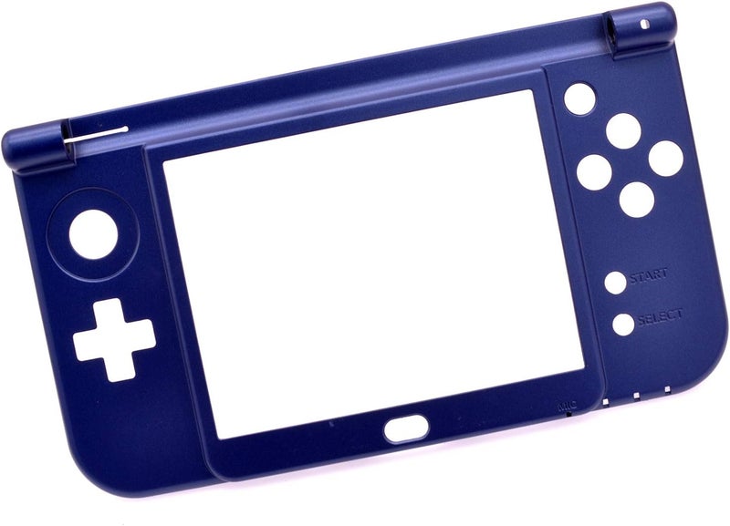Deal4GO Replacement Middle Shell Housing Cover MidFrame Case for New Nintendo 3DS XL/New 3DS LL (Blue) - Image 1