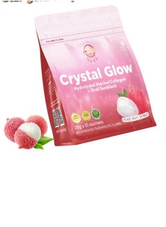 Crystal Glow Lychee Collagen & Glutathione Drink, 10 Count - pzsku/ZF58C5E0EBC0EC1B56DC3Z/45/_/1737574617/62d1e8c7-7970-4e51-9983-573858d91c4f