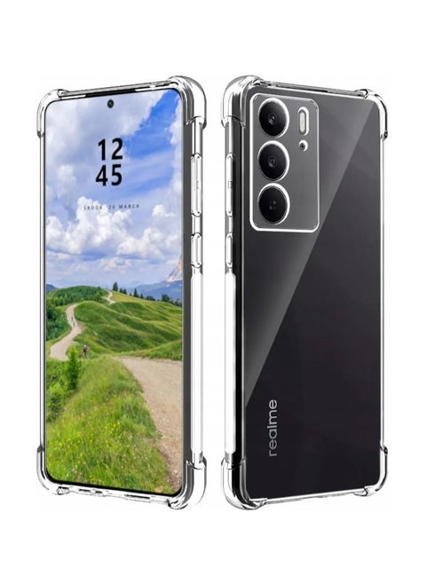 لهاتف Oppo Realme C75 4G جراب كينج كونج شفاف مضاد للصدمات فائق الحماية 4 زوايا - شفاف