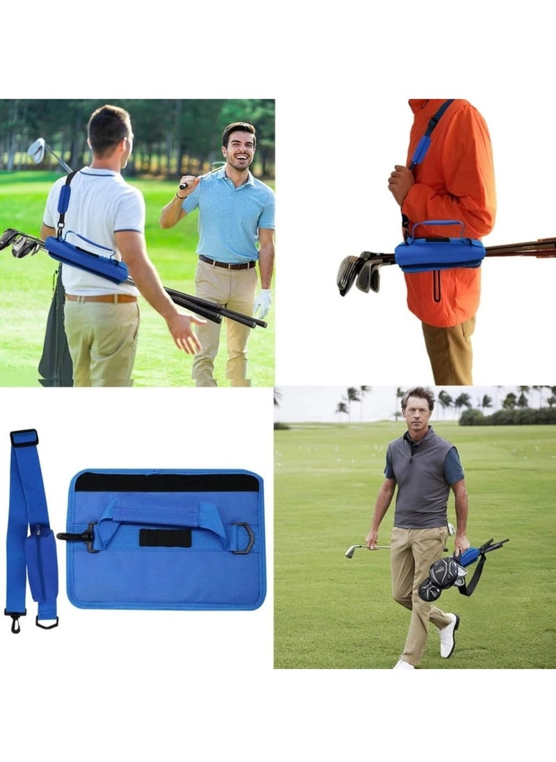 Oasisgalore - Mini Portable Golf Club Bag, Padded Shoulder Strap, Waterproof, Stylish, with Convenient Handles - Image 1