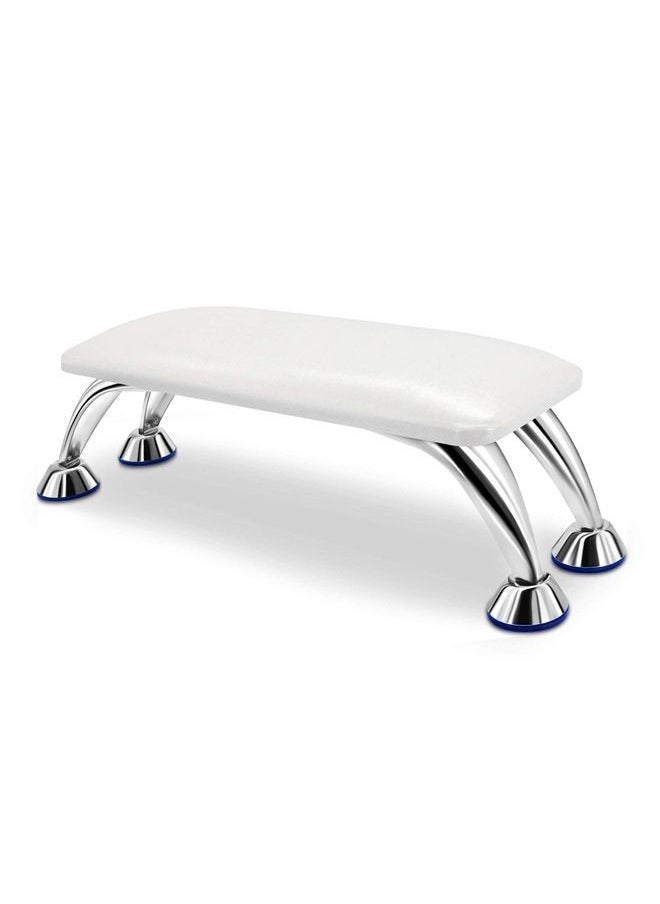 AONOLOVO - Nail Arm Rest Cushion, Big Nail Arm Rest for Nail Tech, Professional Nail Hand Rest Pillow Stand Manicure Hand Rest Spa Salon Foot Hand Arm Feet Leg Rest (White) - Image 1