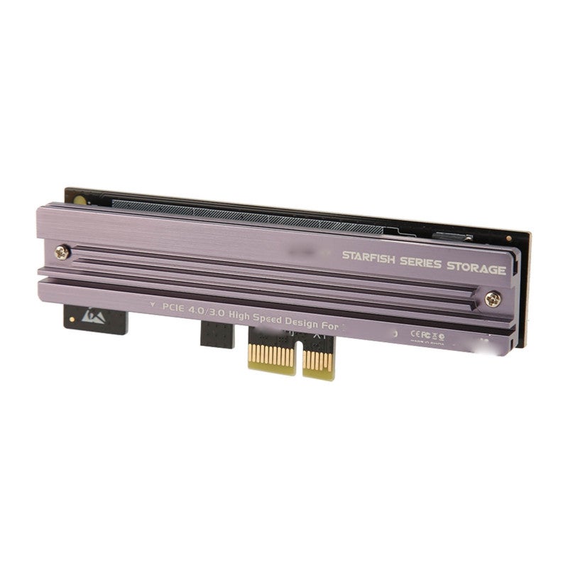 M.2 NVMe SSD to PCIe Adapter 2230 2242 2260 2280 Designed for M.2 NVMe SSD - 750MB/s High Speed PCIe 4.0 X1 X4 X8 X16 Expansion Card with Top Cover Design for Win Linux OS X - Image 5