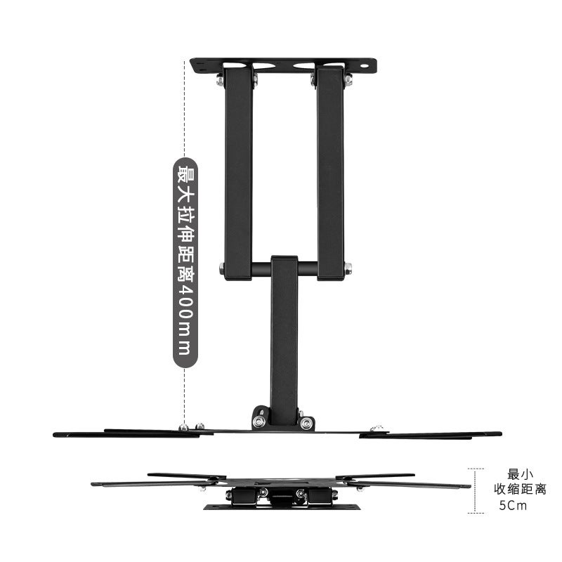 Universal Multi-Function 32-55 Inch Tv Hanger Display Telescopic Rotating Swing Tv Stand X400 Factory - Image 5