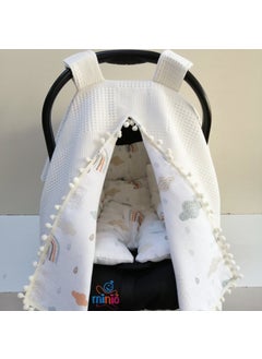 Stroller Cover and Cushion Two-Sided Use Muslin Fabric and Piqued 100% Cotton - pzsku/ZF58CD0DD0428E28ECFFDZ/45/_/1739802741/950aa138-0703-40f1-9437-fe217a8d0659