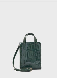 Ted Baker Gatocon Croc Effect Mini Icon Bag  - Image 1