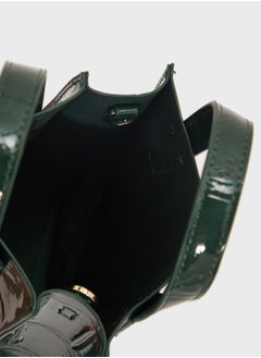 Ted Baker Gatocon Croc Effect Mini Icon Bag  - Image 5