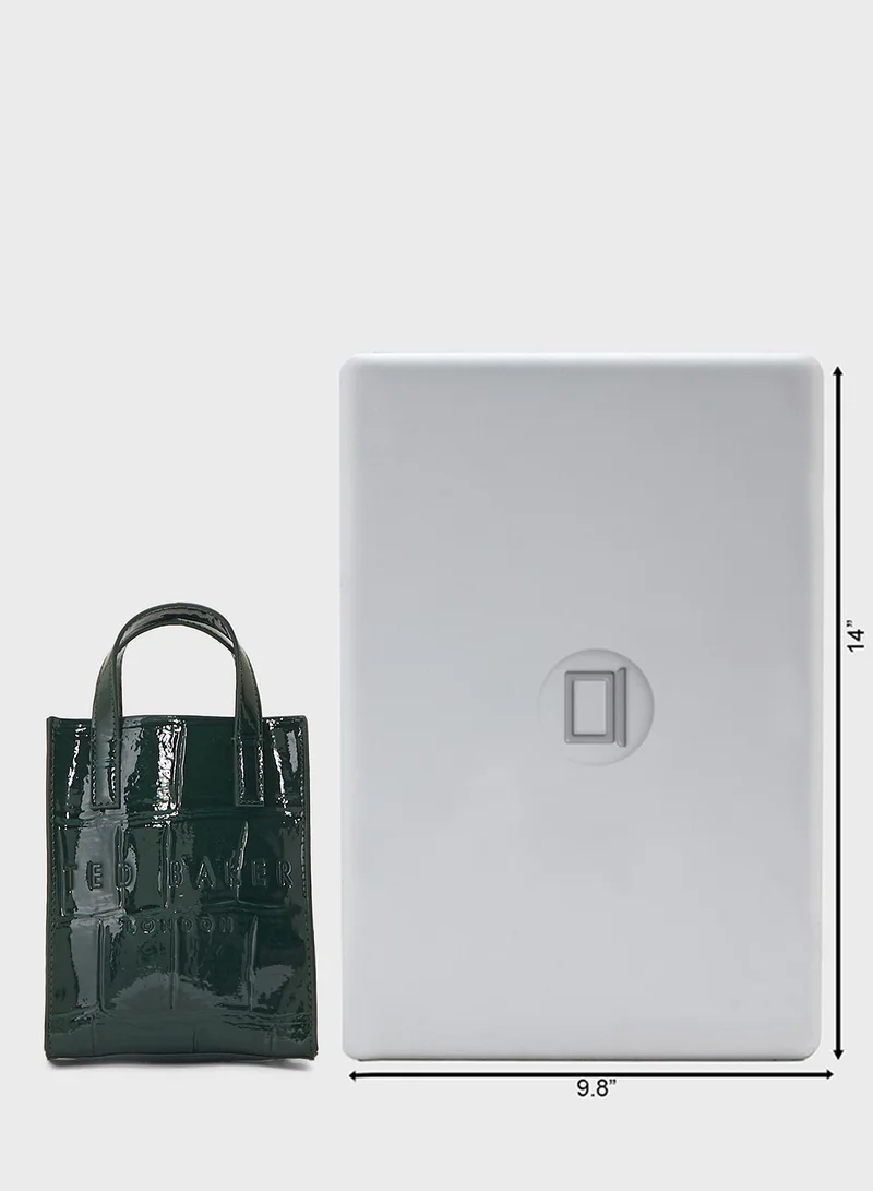 Ted Baker Gatocon Croc Effect Mini Icon Bag