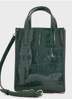 Ted Baker Gatocon Croc Effect Mini Icon Bag  - Image 4