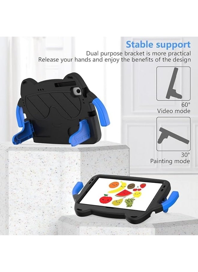General Kids Tablet Case for Huawei MatePad SE 10.4 inch 2023, Eva Heavy Duty Shockproof Cover with Pencil Holder, Folding Kickstand, Tiny Hand Shape Cartoon Case for Children  - Image 3