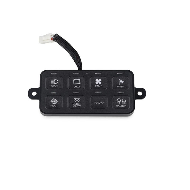 Wivplex 8 Gang Light Switch Panel - Image 1