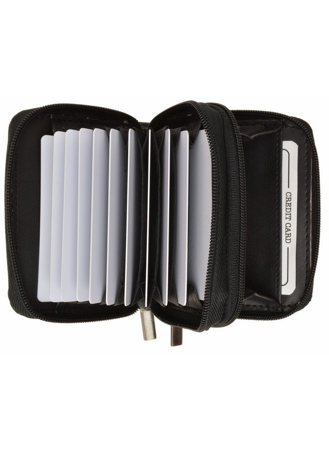 Marshal Genuine Lambskin Leather Accordion Wallet - Image 1