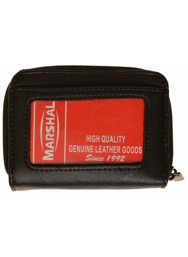 Marshal Genuine Lambskin Leather Accordion Wallet - Image 3