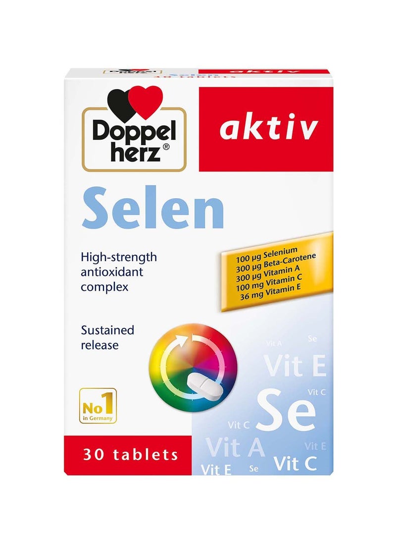 Doppelherz Doppelherz Aktiv Selen, 30 Tablets  - Image 1